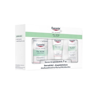 [เซ็ตสุดคุ้ม] Eucerin Pro ACNE Solution STARTER KIT SET ยูเซอริน ชุดจัดการหัวสิว สิวอุดตัน