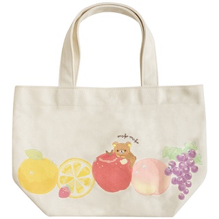 กระเป๋าหิ้ว Rilakkuma Fruits Mini Tote Bag ขนาด 20 x 30 x 11 ซม.