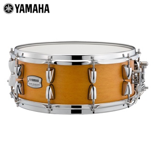 Yamaha® TMS1455 กลองสแนร์ (Caramel Satin) ขนาด 14 นิ้ว เหมาะสำหรับกลอง Yamaha รุ่น Tour Custom