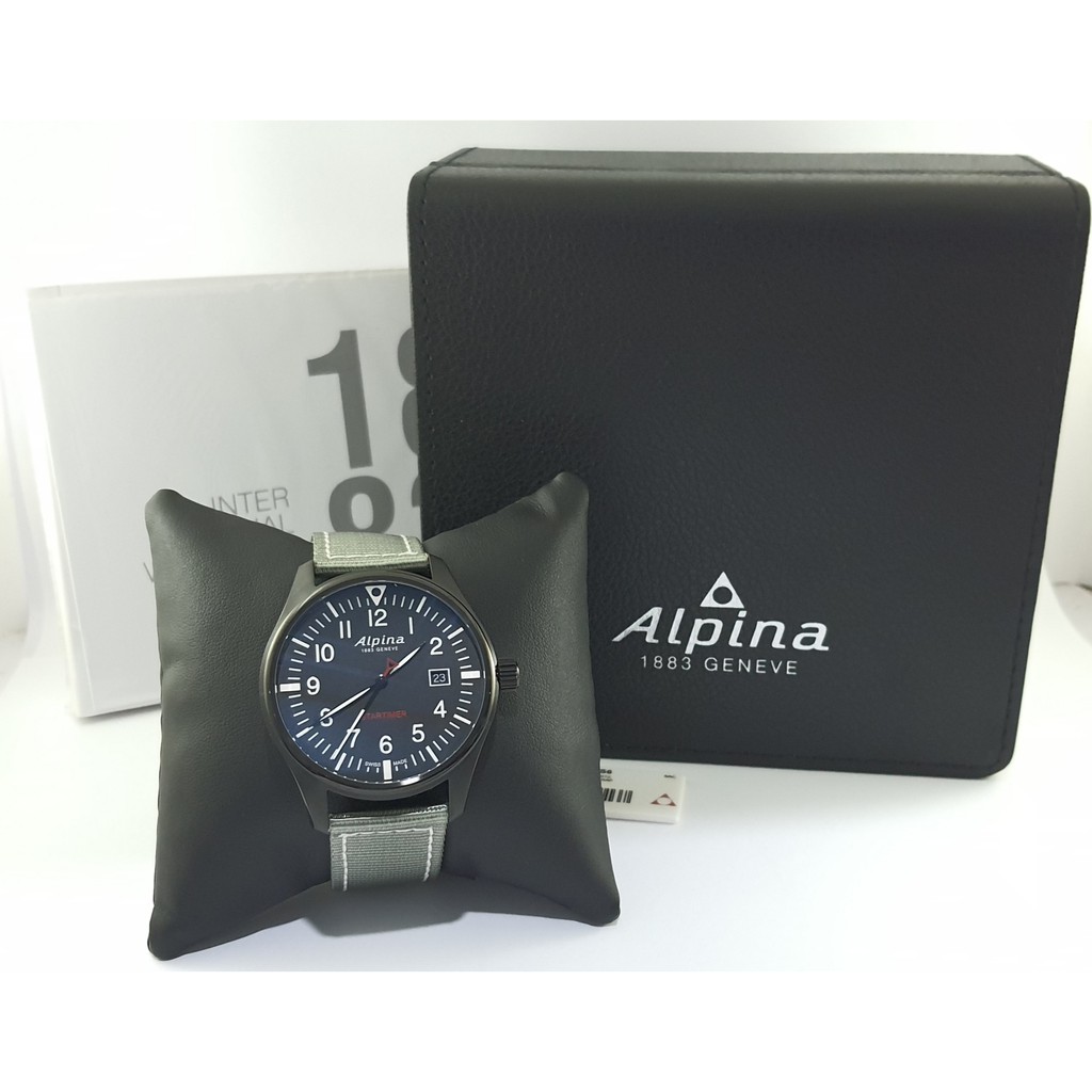 นาฬิกา ALPINA MEN'S AL-240B4FBS6 STARTIMER PILOT QUARTZ พร้อมกล่อง (ใหม่)