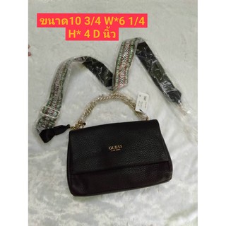 Guess กระเป๋าสะพายเกซ คอร์สบอดี้เกร๋ ๆ   ของแท้ 100%  (Guess Conner shoulder bag )