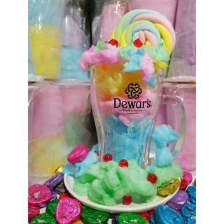 ขนมสายไหมแก้วเล็ก มินิ คละสี มีทั้งสีเดียว และ สองสี (001)