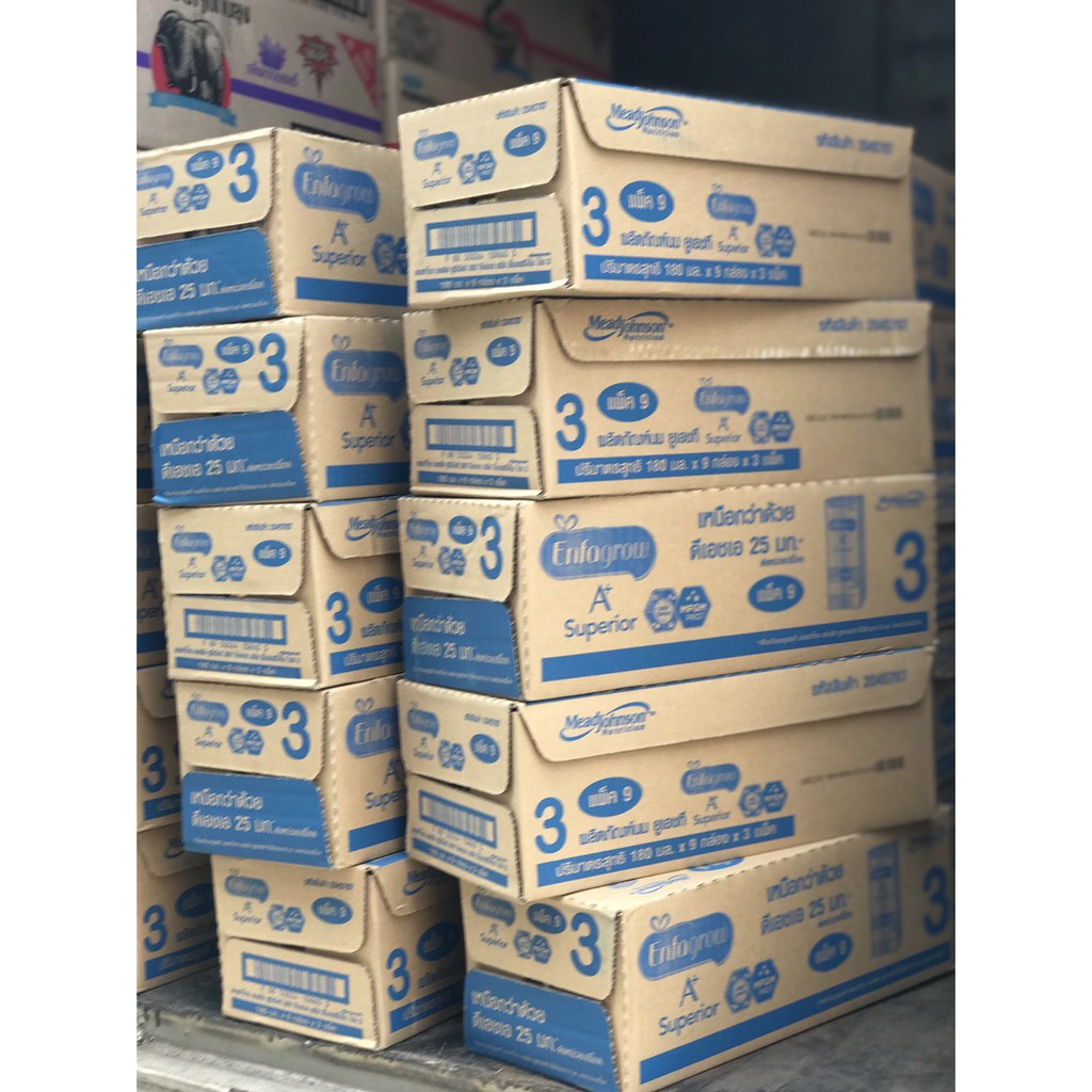 Enfagrow Suprerior เอนฟาโกร UHT สูตร 3 ซุพีเรียร์ 24 ก. รสจืดกล่องทอง (1 ลังบบรจุ 24 กล่องค่ะ) - รูปที่ 3