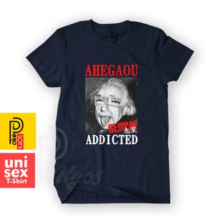 เสื้อผ้าผชUsing - AHEGAOU EINSTEIN เสื้อยืด ผ้าฝ้าย ลายอนิเมะ Distro 30s Waifu Otaku สําหรับผู้ชาย ผู้หญิง ทุกเพศS-5XL