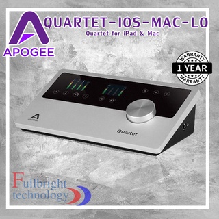 Apogee QUARTET-IOS-MAC-LO : Electronics Quartet USB 2.0 Audio Interface for Mac, iOS &amp; Windows10 รับประกันศูนย์ไทย 1 ปี