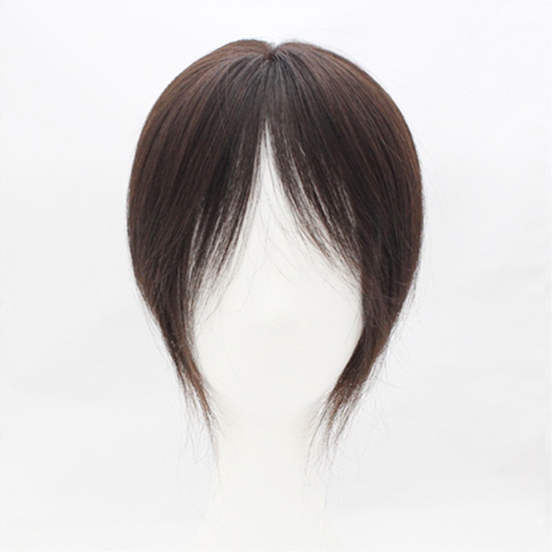 clip on hair topper human hair