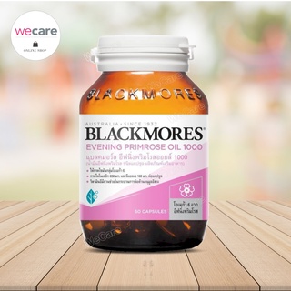 Blackmores Evening Primrose 1000mg (60เม็ด)แบลคมอร์ส อีฟนิ่งพริมโรส ออยล์  (Exp:2025-05-18)