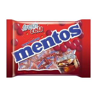 เมนทอส รสโคล่า จำนวน 100เม็ด MENTOS COLA CANDY