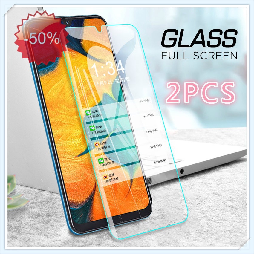 ซื้อ 1 แถม 1 Samsung Galaxy A51 A71 A50 A30 A20 A10 M31 M21 M51 กระจกฟิล์มกันรอยนิรภัย Glass Film
