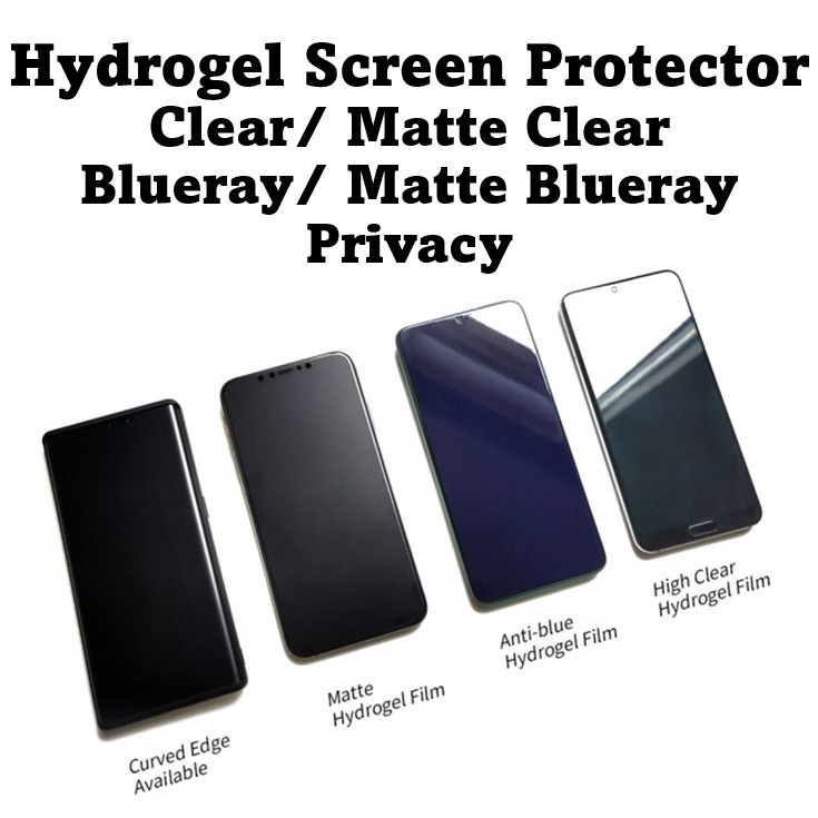 ฟิล์มไฮโดรเจล เนื้อแมตต์ ใส บลูเรย์ ป้องกันหน้าจอ เพื่อความเป็นส่วนตัว สําหรับ Samsung Galaxy E5 E7 S4 S5 V Plus Mini Neo