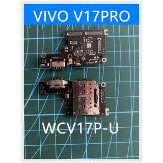 อะไหล่มือถือแพรตูดชาร์จ VIVO V17pro ชุดบอร์ดชาร์จ Vivo V17 Pro ตูดชาร์จ Vivo V17 Pro แพรตูดชาร์จVIVO V17PRO- WCV17P-U HC
