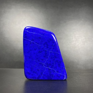 176g หินลาพิซ ลาซูรี  Polished Lapis Lazuli Freeform Premium grade from Afghanistan