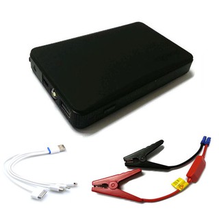 EazyCharge แบตสำรอง + Jump Starter เบนซิน สีดำ/EazyCharge Backup Battery + Jump Starter Black Gasoline