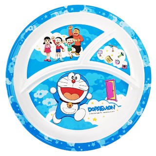 อุปกรณ์ใส่อาหาร ถาดหลุม SUPERWARE DORAEMON SKY 10 นิ้ว อุปกรณ์บนโต๊ะอาหาร ห้องครัวและอุปกรณ์ COMPARTMENT PLATE SUPERWARE