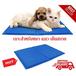 Pet cool mat ที่นอนเจลเย็นหมา ที่นอนเจลเย็นสำหรับสุนัข (Size S 30x40 cm.)