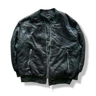 ZARA Basic Bomber Jacket รอบอก 46”