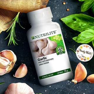 ราคาAmway NUTRILITE Garlic กระเทียม 150 เม็ด กระเทียม