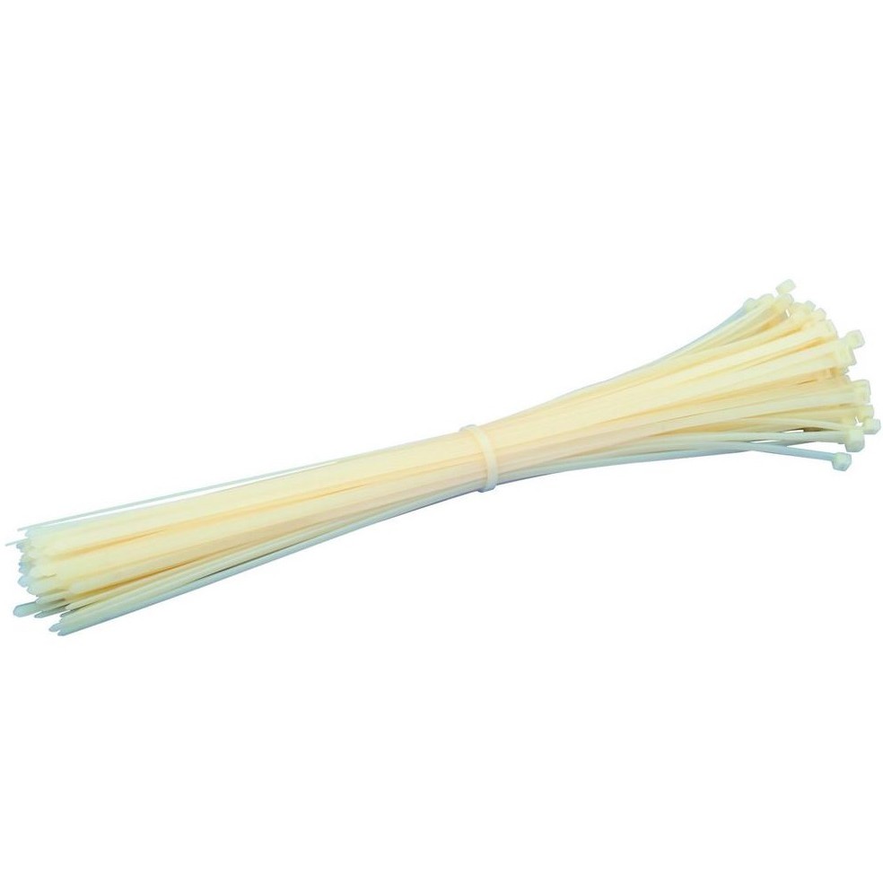 EZIS - KABAC (สีขาว) NYLON CABLE TIE (Nylon 66) 100/200/150 MM