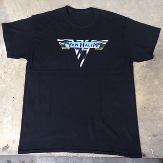 vtg.T-Shirt เสื้อวง VAN HALEN 2008 Sz.L 100% COTTON