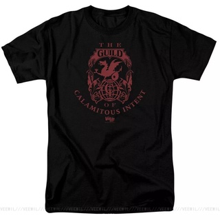 เสื้อยืดผ้าฝ้าย 100% พิมพ์ลาย Venture Brothers Show GUILD OF CALAMITOUS INTENT Shield ขนาดใหญ่ สําหรับผู้ใหญ่ LHZYสามารถ