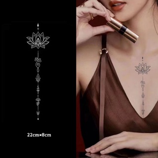 【COCO Magic tattoo】สติกเกอร์รอยสักชั่วคราว กึ่งถาวร กันน้ํา ติดทนนาน 15 วัน 22 ซม.*8 ซม.