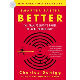 SMARTER FASTER BETTER: THE TRANSFORMATIVE POWER OF REAL PRODUCTIVITY**🏆 NEW YORK TIMES BESTSELLER!!!