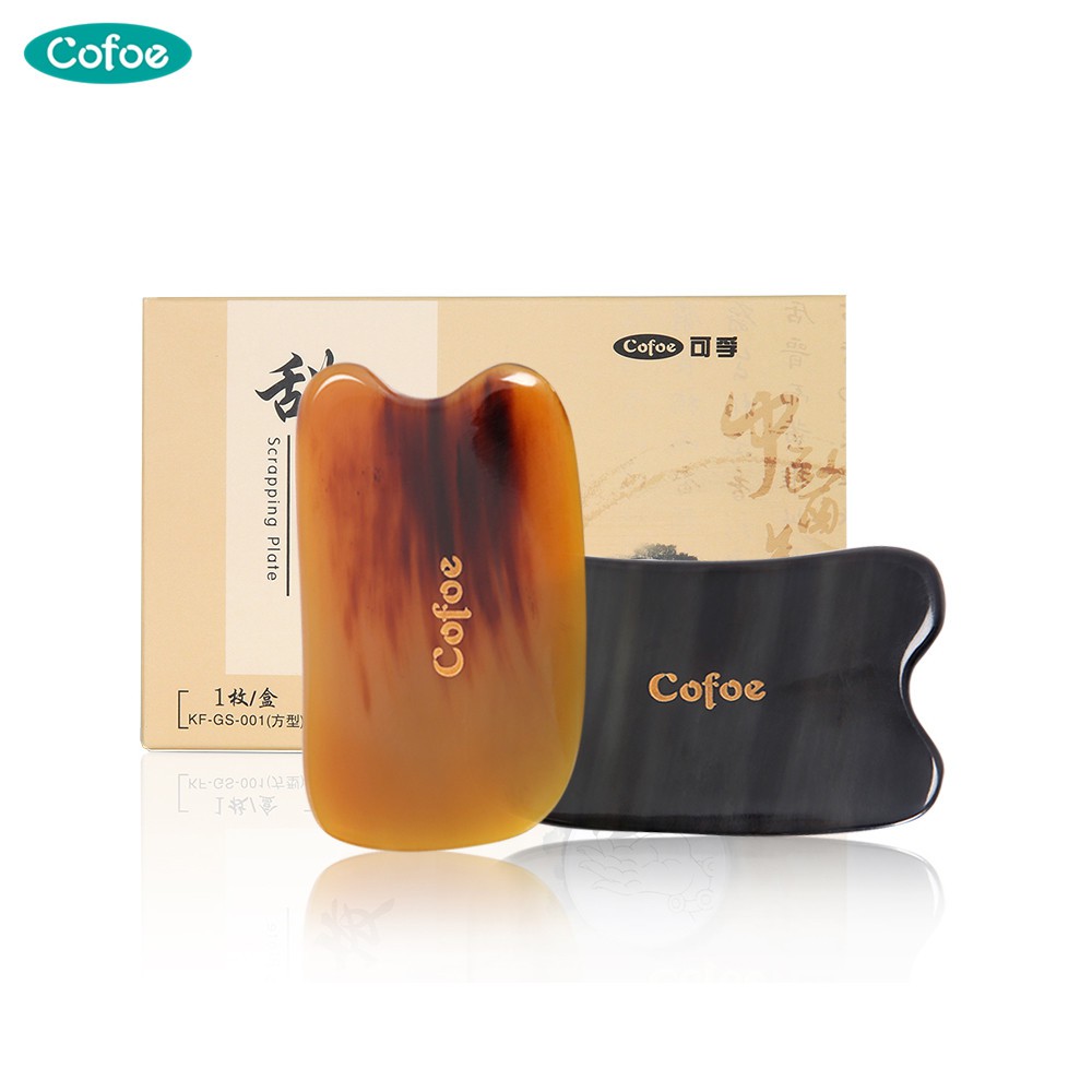 Cofoe Gua Sha Scraping Massage Tool Body Massager Guasha Board For Face Back Arm Gua Sha Body Facial