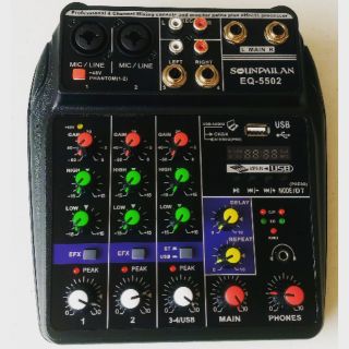 EQ 5502 mini mixer 4ch.