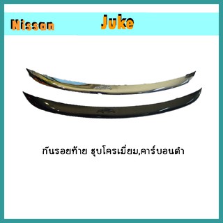 กันรอยท้าย Juke คาร์บอนดำ