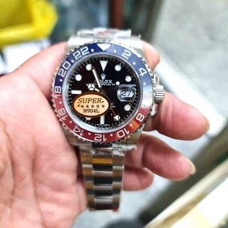 นาฬิกาข้อมือ Rolex GMT II ตัวเรือน และสายทำจาก Stainless Steel 904L