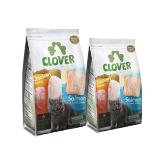 Clover อาหารแมวอัลตร้าโฮลิสติกและเกรนฟรี สูตรมิกซ์บายยู สำหรับแมวทุกช่วงวัย