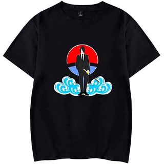 เสื้อยืดลำลองนารูโตะ Omnnnelpo Naruto T-Shirt Korean Version Mens Hawaiian Short Sleeve Shirt Printed Beach Men  Naruto