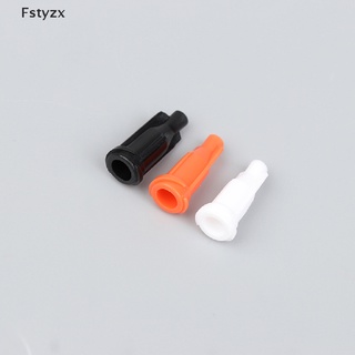 Fstyzx 100Pcs Syringe Tips Caps Injector Dispenser Dispensing Sealing Plug FY