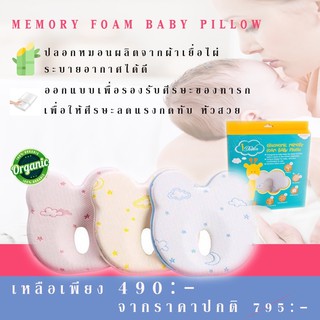 Idawin หมอนหลุม Memory Foam ผ้า Bamboo