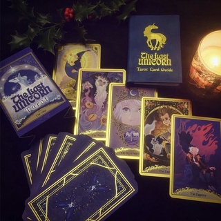 [Pre-Order] แนะนำงานจริงสวยมาก** The last Unicorn Tarot