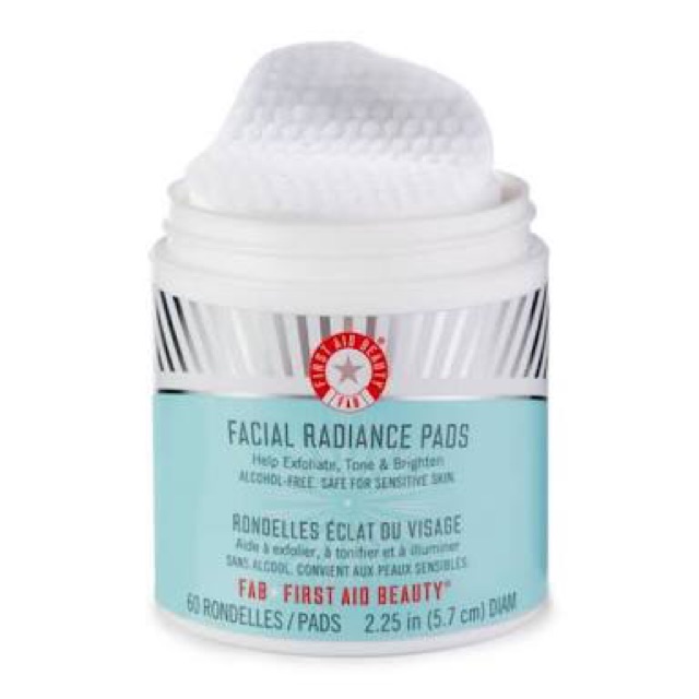 Facial radiance pads bottle game