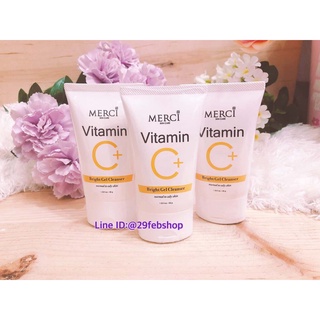 Merci Vitamin C+ Bright Gel Cleanser 35g.