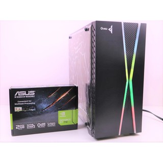 คอมพิวเตอร์ประกอบ Intel E8400-E8500 @3.0-3.16GHz -RAM DDR3 8GB -HDD 500GB การ์ดจอ ASUS 2GB DDR5 GT710 -Wi-Fi