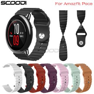 สายนาฬิกาข้อมือซิลิโคน 22 มม. สําหรับ Huami Amazfit Pace watch band