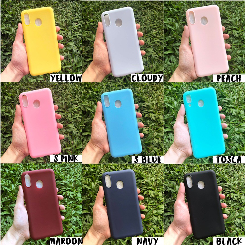 Softcase candy PolosกรณีRealme C21 c12 c25 Realme c20 C11 2021 redmi 9c 10A pocophone m3 9t C21Y C25