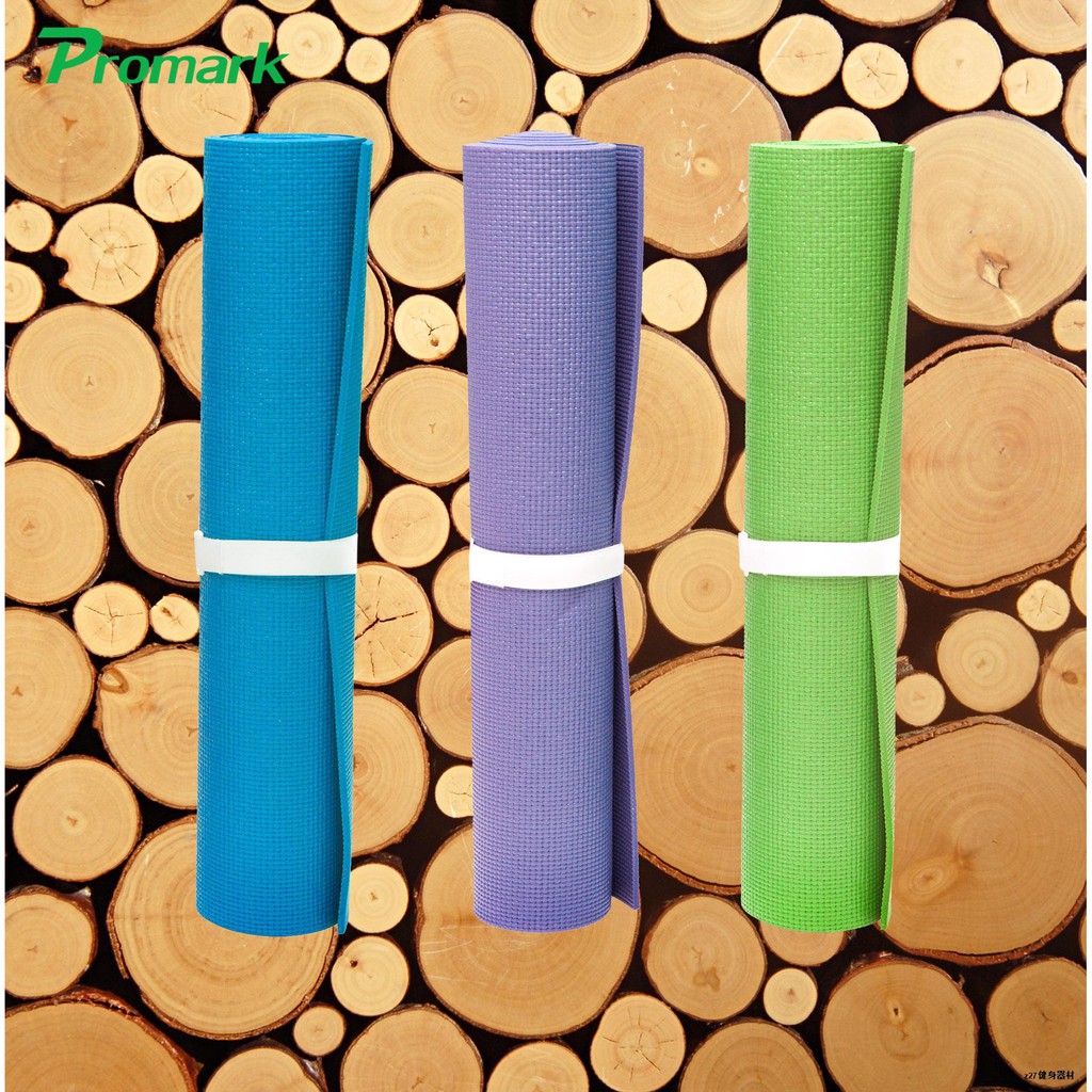 ☼PROMARK 0571Y Yoga Mat Classic Style 6.mm, Size 172x61cm, Weight