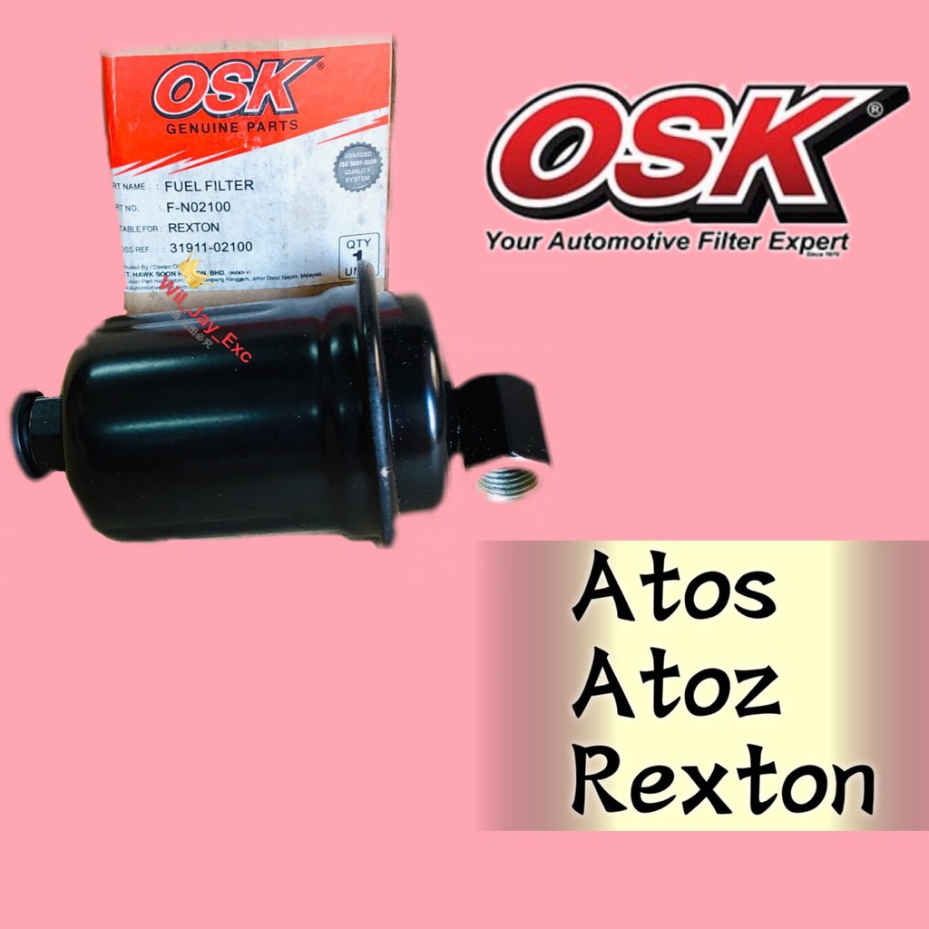 OSK F-N7206 FUEL FILTER ATOS,ATOZ,REXTON F-N7206 (31911-02100)