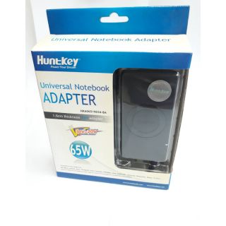 [ ใส่ OFFI198 ลด15%] ADAPTER HUNTKEY อะแดปเตอร์โน้ตบุ๊คเอนกประสงค์ SLIM 65W