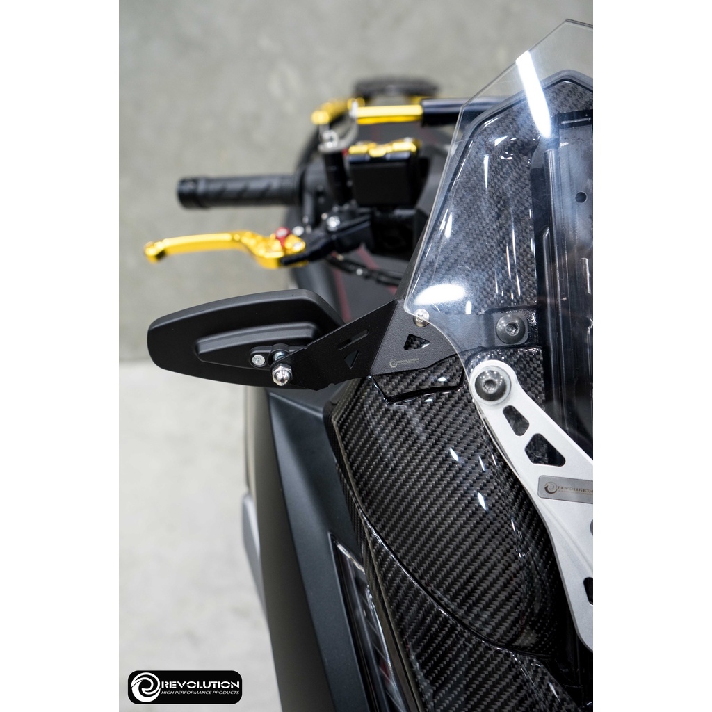 กระจกย่อ 2D ยึดหน้ากากชิวพิเศษ FORZA-350 - รูปที่ 6