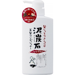 DEITANSEKI CONDITIONER 500 ML / คอนดิชั่นเนอร์ผสานคุณค่าของผงถ่านภูเขาไฟและโคลน