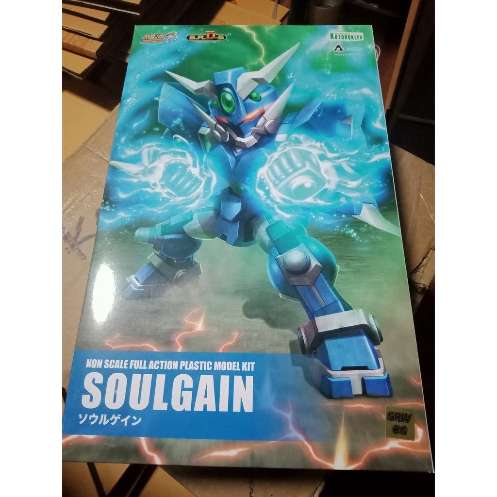 Super robot wars OG S.R.D-S Soulgain (Kotobukiya) กล่องยับ