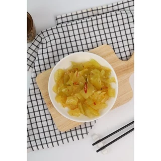 ผักดองยำน้ำมันงา (ก้งฉ่ายยำน้ำมันงา) ร้านซาเจ ตลาดท่าดินแดง ของแท้ร้านขายเอง