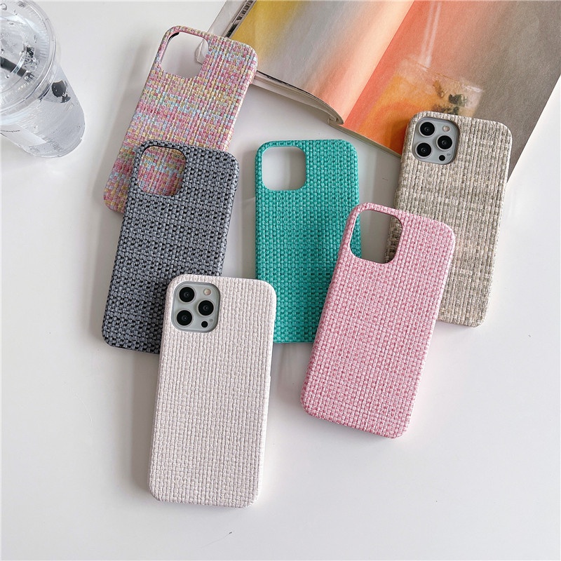 ใหม่ เคสโทรศัพท์มือถือ ลายถัก สวยงาม สําหรับ Samsung S23FE S24 S23 S22 S21 S20Ultra S24 S23 S22 S21 S20Plus S20FE S21FE A11 A01 A02 A12 A32 A42 A52 A72 S7Edge S8 S9 S10P