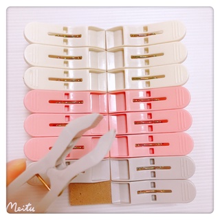 L ไม้หนีบผ้า ที่หนีบผ้า ตัวหนีบผ้า สีหวาน DBY353 1 ชุด มี 16 ตัว