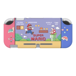 สวิทช์คอนโทรลเลอร์เคส Nintendo Switch Lite ฝาครอบการ์ตูน Mario กันเหงื่อฝาครอบ TPU Switch อุปกรณ์เสริม